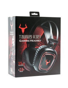 TAURUS H321 Headset Wired Head-band Gaming Black 2