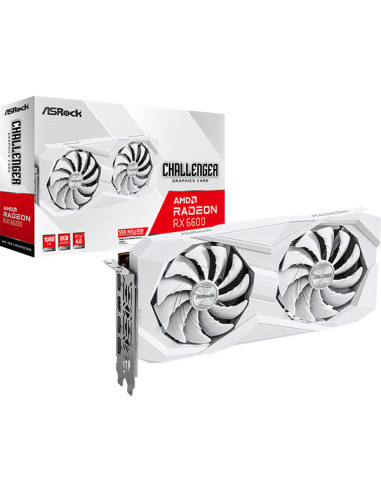 8GB Radeon RX 6600 Challenger White