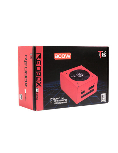 800W Redbox SM 80+ Bronze Semi Modular