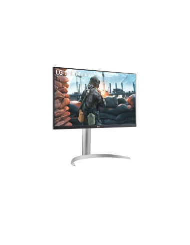 27" 4K UHD IPS HDR400 FreeSync Pivot/Tilt/HAS Bianco
