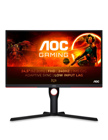 24.5" G3 240Hz 0,5ms FHD FreeSync-Premium HDMI 2.0 DisplayPort 1.2