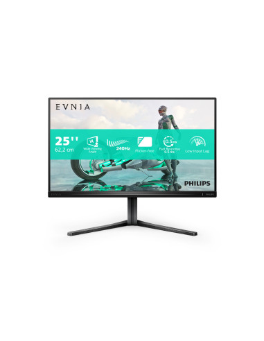24.5" Evnia FHD 240Hz 0,5ms VA Pivot/Tilt/HAS FreeSync Premium