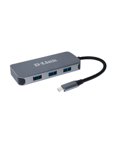 Docking Station 6-in-1 USB-C Hub with HDMI/Gigabit Ethernet/Power Delivery