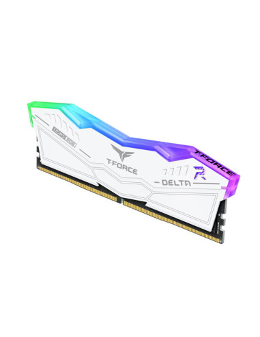 32GB (2x16GB) PC 6400 T-Force Delta  RGB Bianche
