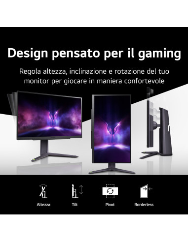 27" UltraGear QHD 165Hz 1ms(GtG) IPS G-Sync FreeSync-Premium Tilt/HAS/Pivot HDR10