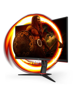 27" G2 FHD 240Hz 0,5ms Curved 1500R FreeSync Speakers2W Hub-USB C27G2ZU Black-Red 2