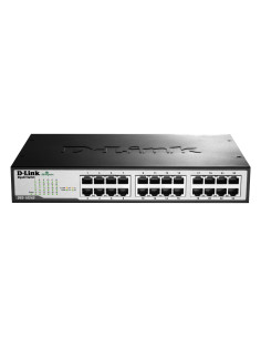 DGS-1024D Unmanaged 24-Port 10/100/1000 Gigabit Switch, Rackmount/Desktop