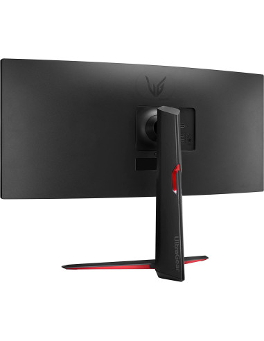 34" UltraGear Gaming QHD 160Hz 1ms 21:9 Curvo 1800R Speakers14W Tilt/HAS FreeSync Premium Screen Split HDR 10 Nero/Rosso