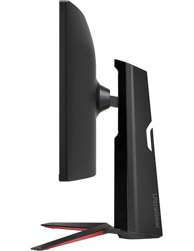 34" UltraGear Gaming QHD 160Hz 1ms 21:9 Curvo 1800R Speakers14W Tilt/HAS FreeSync Premium Screen Split HDR 10 Nero/Rosso