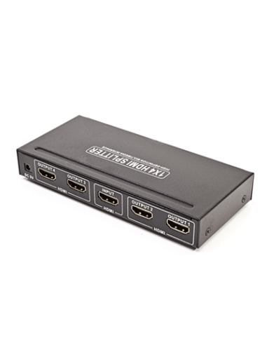 HDMI Splitter 4xPort HDMI 4K*2K EQUALIZER DISTANZA 20m Alimentato