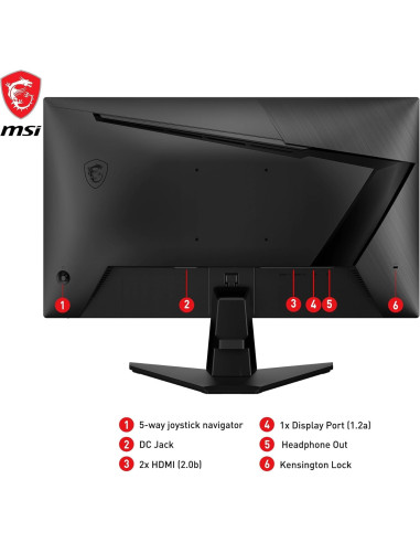 24.5'' Gaming FHD 180Hz 1ms (GtG) IPS FreeSync Premium Frameless G255FDE