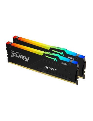 16GB (2x8GB) FURY Beast RGB 5600MHz XMP/EXPO