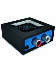 Bluetooth Audio Receiver fino a 15m Nero. Wireless, ?Pc/Mac/Smartphone/Tablet/Ricevitore Av, Uscite Audio 3.5 Mm E Rca Alle Cas 2