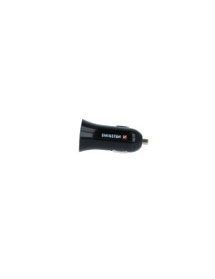 Car Charger, 2,4A con 2x USB + Cavo USB-C 2
