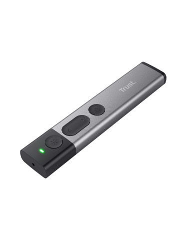Puntatore Wireless RF Alluminio, Nero