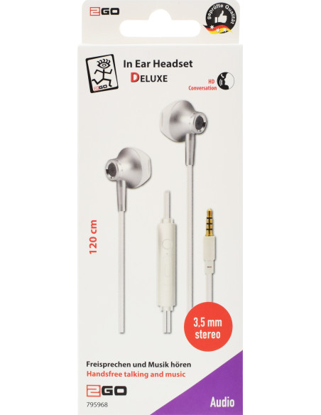 Headset Deluxe wei8 silve