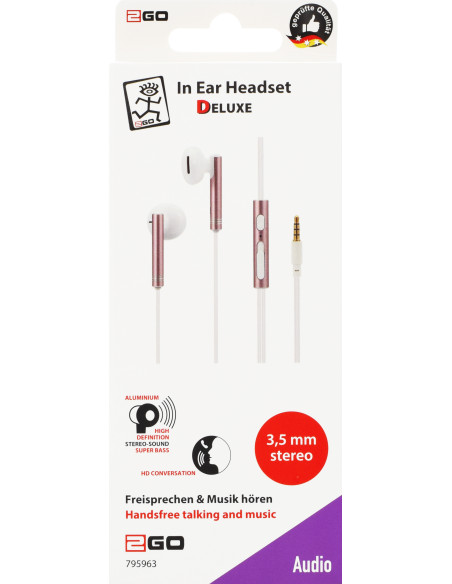 Headset Deluxe Alu rose-g