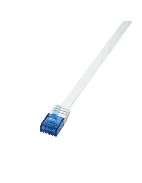 1,00 mt - Flat Cat.6A U/UTP white