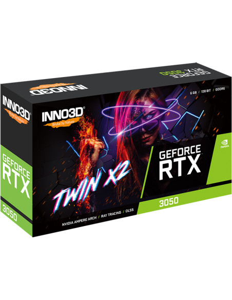 6GB GeForce RTX 3050 Twin X2