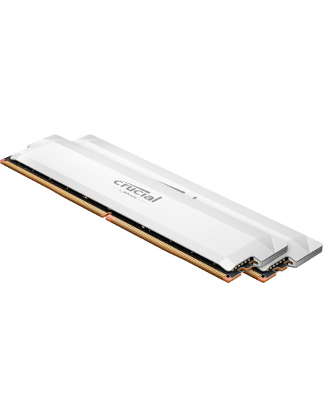 64GB (2x32GB) Pro 6000 MHz CL40 White XMP/EXPO