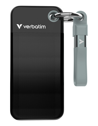 1TB Pocket USB Type-C 3.2 Gen 2 (3.1 Gen 2) Black, Grey