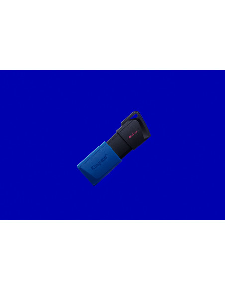 64GB  DataTraveler Exodia M USB Type-A 3.2 Gen 1 (3.1 Gen 1) Black, Blue