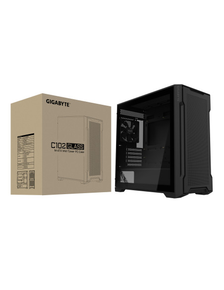 C102 GLASS Black
