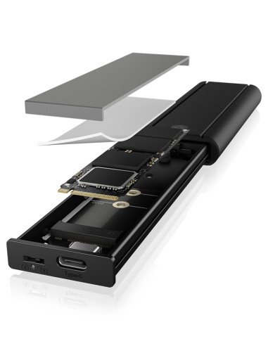 SSD enclosure Black M.2 IB-1807MT-C31