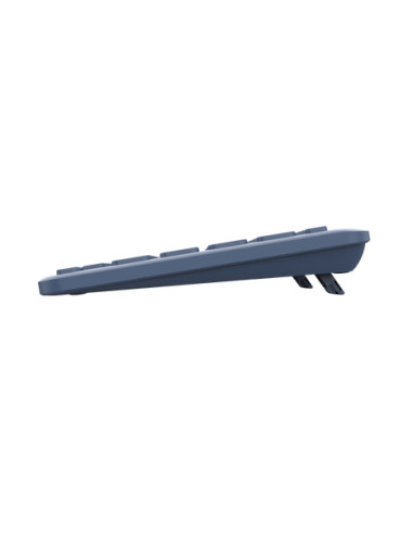 Lyra Tastiera Home/Office RF Wireless + Bluetooth QWERTY Ita Blu