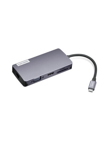150 USB-C Travel Dock 1x HDMI 1x VGA 3x USB-A 1x TF card reader 1x SD card reader 1x RJ45 LAN 1x USB-C power pass through