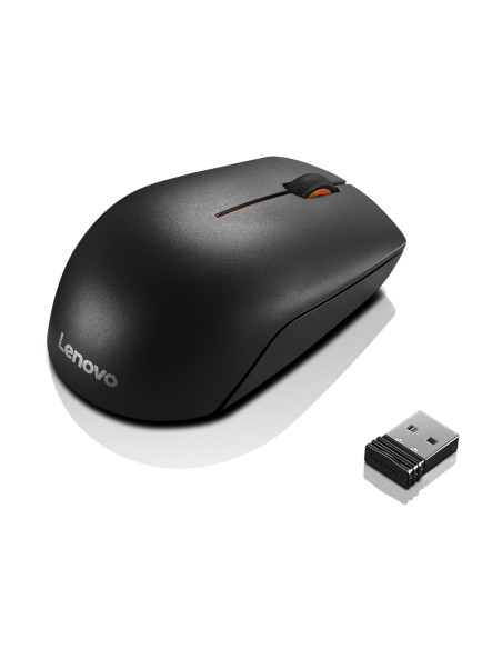 Mouse Ufficio Ambidestro RF Wireless Ottico 1000 DPI Nero