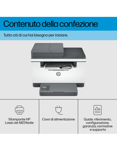 MULTIFUNZIONE LASER PRO LJ-M234sdw 29PPM 150FF DUPLEX LAN USB WiFi