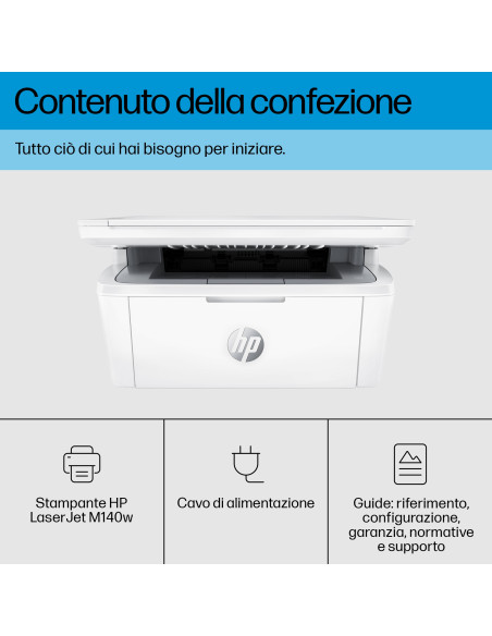 LaserJet Stampante multifunzione M140w