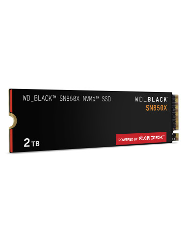 2TB SN850X Black NVMe 7,3GB/s 6,6GB/s PCIe 4.0 x4