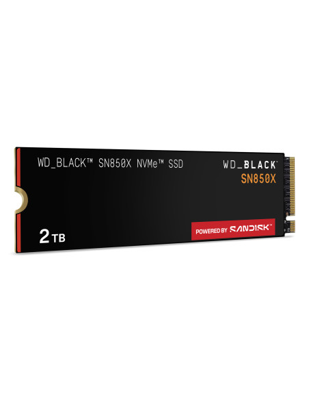 2TB SN850X Black NVMe 7,3GB/s 6,6GB/s PCIe 4.0 x4