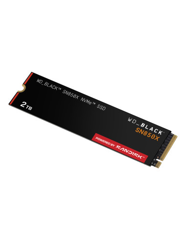 2TB SN850X Black NVMe 7,3GB/s 6,6GB/s PCIe 4.0 x4