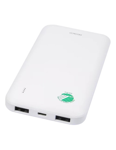 10.000mAh Power bank LiPo USB-A Bianco