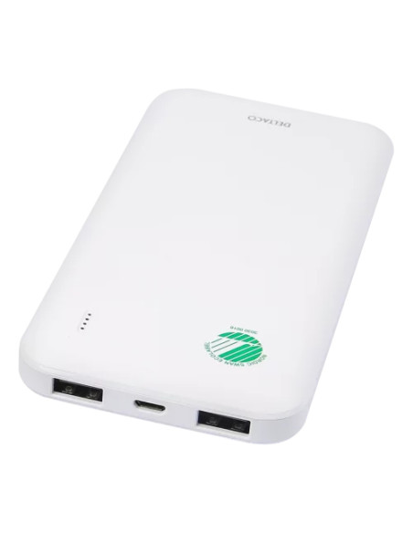 10.000mAh Power bank LiPo USB-A Bianco