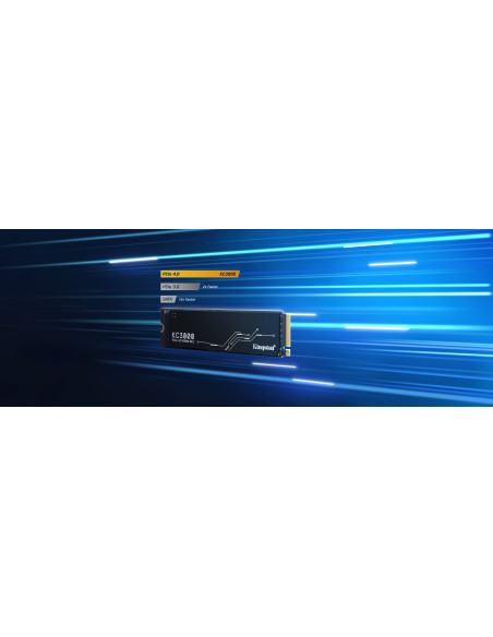 1TB KC3000 PCIe 4.0 3D TLC NVMe 7GB/s r 6GB/s w