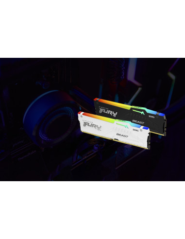 32GB (2x16GB) FURY Beast RGB 5600MHz CL36 XMP/EXPO