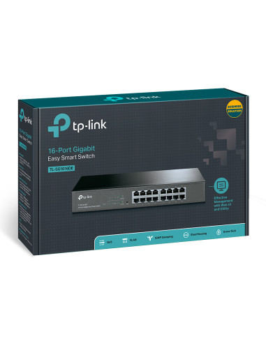 16-Port Gigabit Easy Smart Network Switch