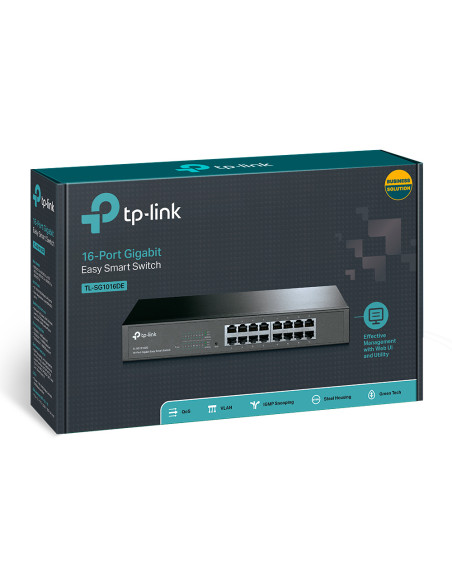 16-Port Gigabit Easy Smart Network Switch