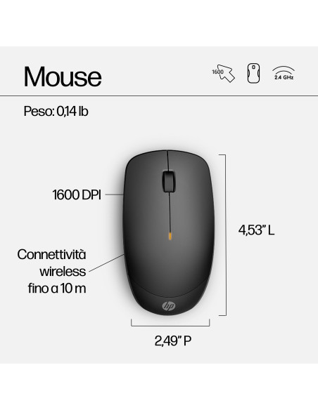 230 Kit Tastiera & Mouse Wireless