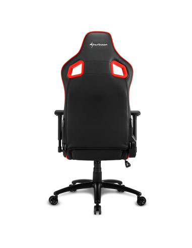 Elbrus 2 Sedia Gaming in EcoPelle Black/Red