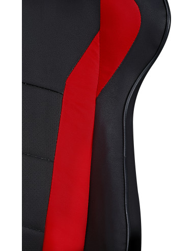 Caliber R1 Sedia per gaming universale Nero, Rosso