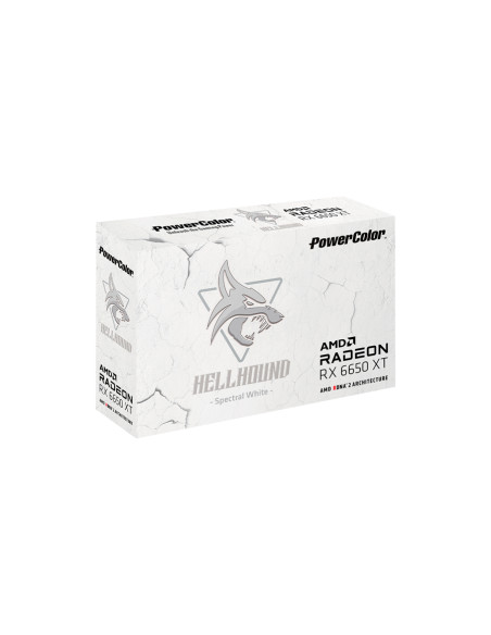8GB Radeon RX 6650 XT HellHound White Edition