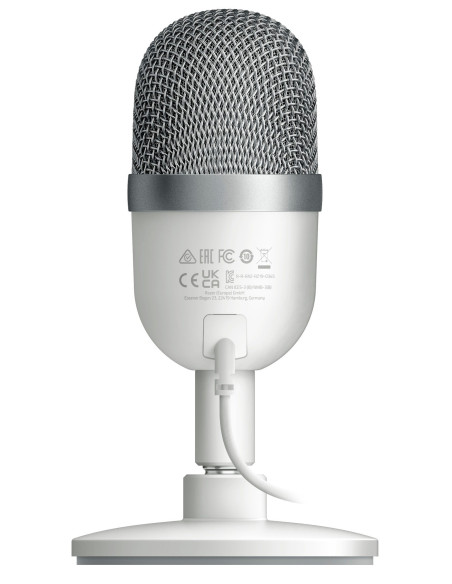 Seiren Mini Bianco Microfono da tavolo