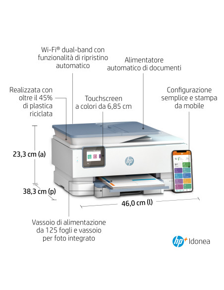 ENVY 7921e Getto termico d'inchiostro A4 4800x1200 DPI 15 ppm Wi-Fi
