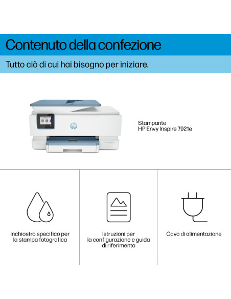ENVY 7921e Getto termico d'inchiostro A4 4800x1200 DPI 15 ppm Wi-Fi