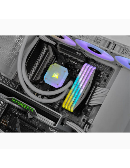 16GB (2x8GB) Vengeance RGB RT 3,6GHz White Edition C18